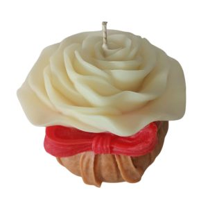 Velas Naturales aroma de Rosas con Vainilla